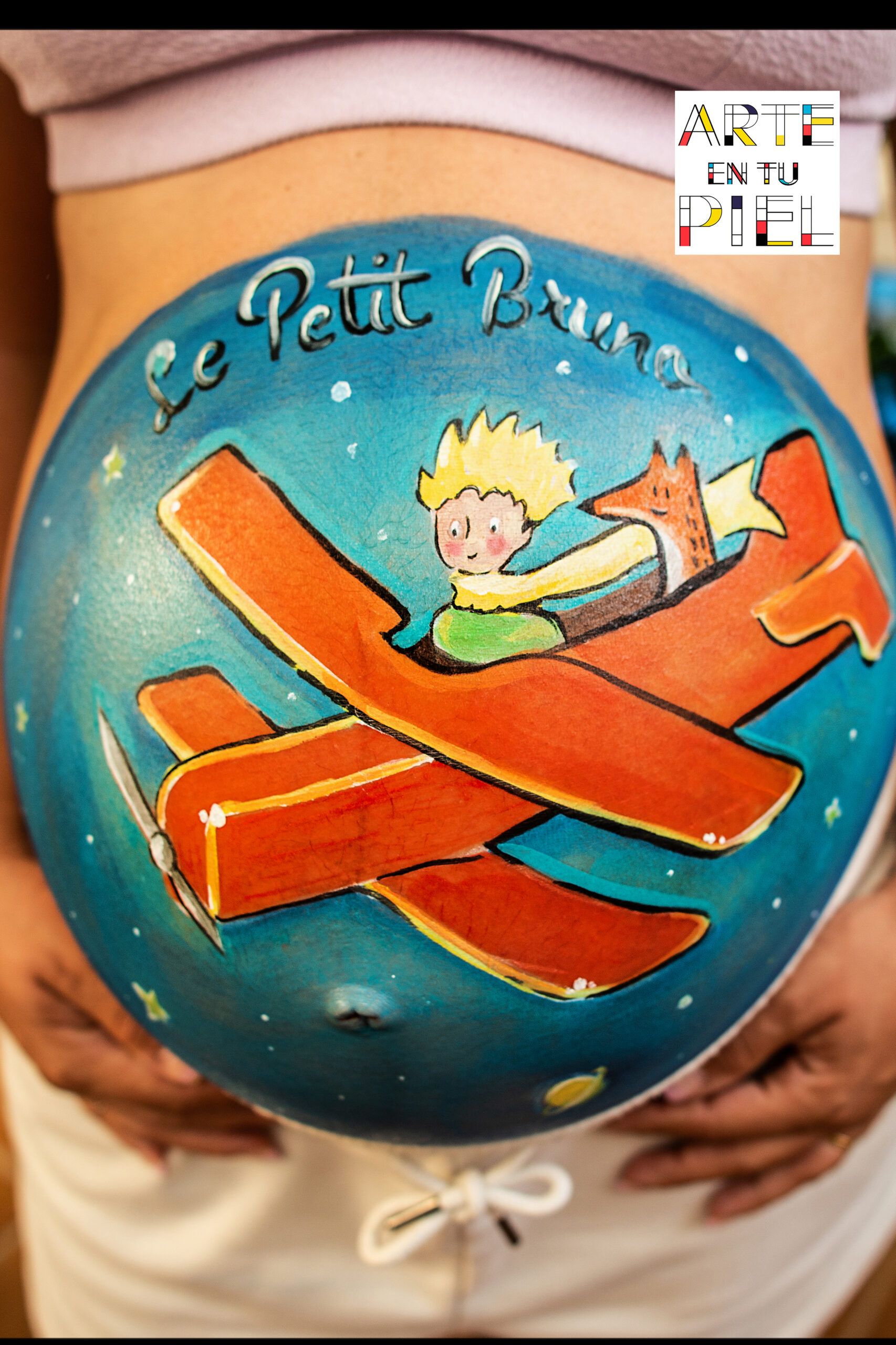 Belly painting de animal